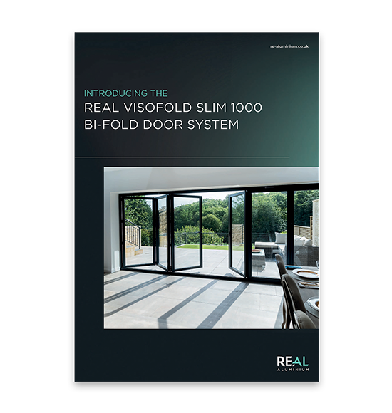 REAL aluminium Visofold Slim 1000 Bifold Door Installers in Basingstoke