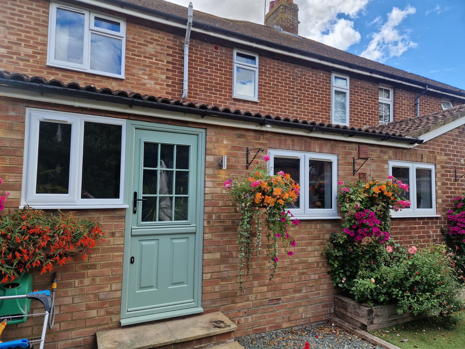 Composite Stable Door and Replacement Windows Transformation