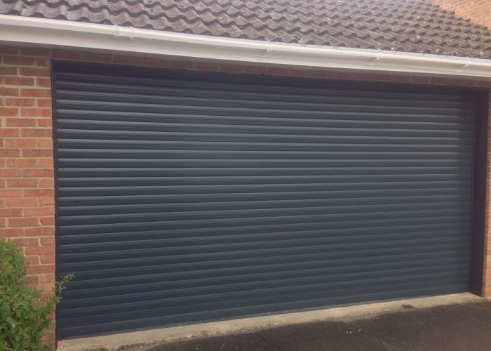 Black Roller Garage Doors in Hampshire