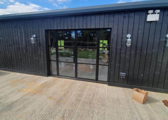 Basingstoke Installers of Black Crittal Style Doors for Businesses